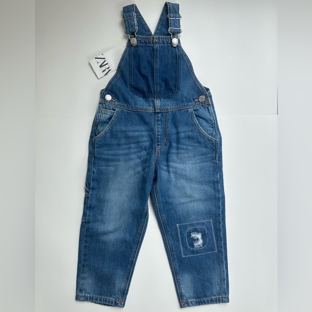 Zara toddlers Denim overalls